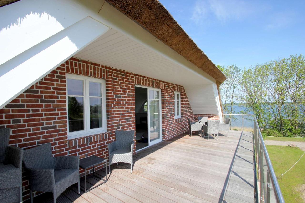 Ferienhaus Rohrweihe Haus Terrasse, Gartennutzung, Meerblick Gager Exterior foto